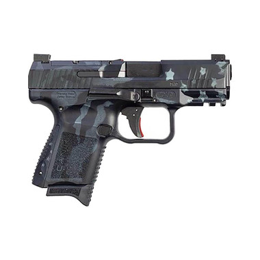 Century Arms Canik TP9 Elite SC 9mm Luger 12rd Magazine 3.5" Barrel We the People Blue w/Full Kit- BLEMISHED