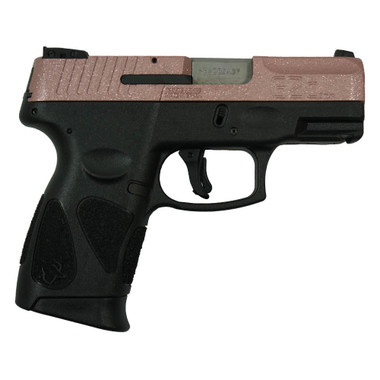Taurus G2C "Rose Gold Glitter" Handgun 9mm Luger 12rd Magazines(2) 3.2" Barrel