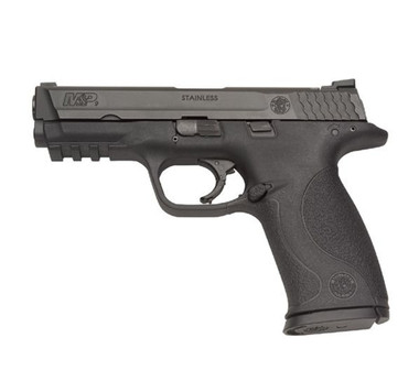 S&W LE M&P 9 Full Size Handgun 9mm Luger 17rd 4.25" Barrel No Magazine Safety Night Sights - USED