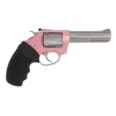 Charter Arms Pink Lady Handgun .22 WMR 6rd Capacity 4.5" Barrel Pink Frame - Refurbished