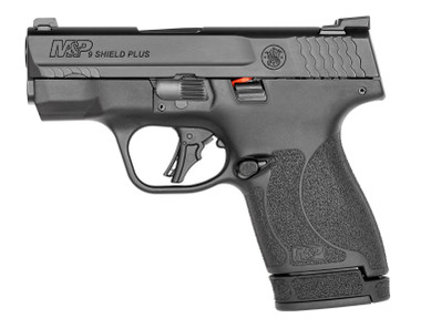 S&W M&P9 Shield Plus Handgun 9mm Luger 10rd Magazine 3.1" Barrel Night Sights No Manual Safety Black USED
