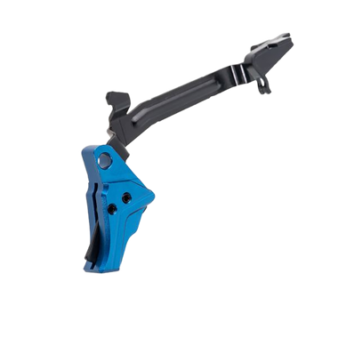 Tyrant CNC TDGTRIG34BLUEBLACKBAR I.T.T.S Trigger/Bar Blue/Black Fits Glock Gen3-4