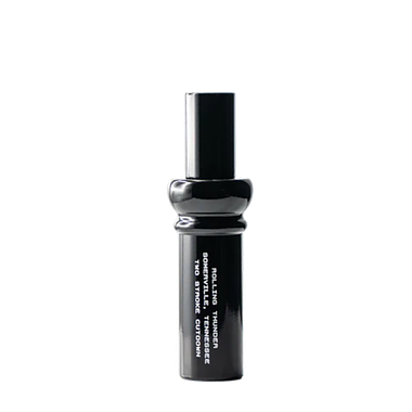 Rolling Thunder Game Call DC212BLK Two Stroke Double Reed Cutdown Attracts Ducks Blackout Acrylic