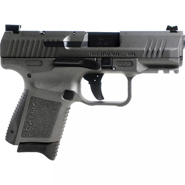 Century Arms Canik TP9 Elite SC 9mm Luger 12rd Magazine 3.5" Barrel Tungsten Green Fiber Sight w/Full Kit -BLEMISHED