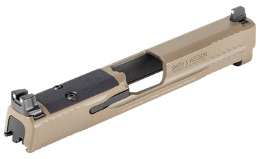 Smith & Wesson 14478 Slide AssemblyFits S&W Shield 9mm Flat Dark Earth Optic Ready/Serrated Slide