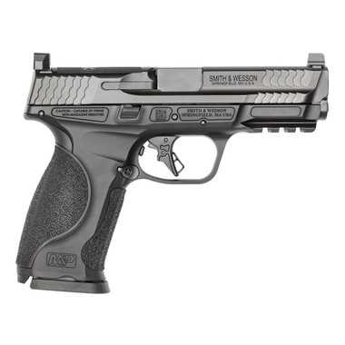 Smith & Wesson M&P9 M2.0 LE Handgun 9mm Luger 17rd Magazine 4.25" Barrel Black Optic Ready Optic Height Night Sights USED