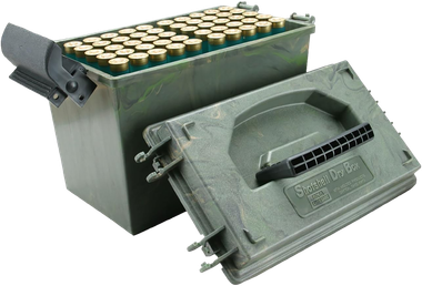 MTM Case-Gard SD1002009 Shotshell Dry Box20 Gauge Gray 100 Shells