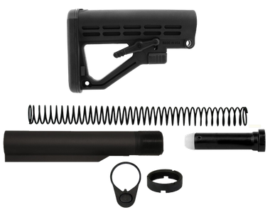 TacFire MAR050B Mil-Spec Buffer TubeBlack Matte AR-15