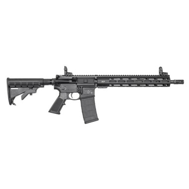 S&W M&P 15 Rifle 5.56 NATO 30rd Magazine 14.5" Barrel Black LE with 13" MLOK Handguard USED