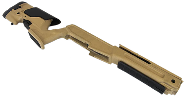 Archangel AAMINIDT Precision StockDesert Tan Synthetic Fixed with Adjustable Cheek Riser for Ruger Mini-14, Mini Thirty