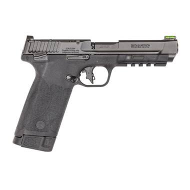 Smith & Wesson M&P 22 Magnum Handgun .22 WMR 30rd Magazine 5" Barrel Black Optic Ready Fiber Optic Sight Thumb Safety USED