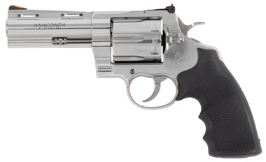 CLT ANACONDA 45COLT 4.25 SS HOGUE GRIPS 6RD