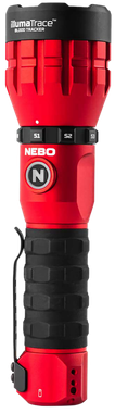 NEBO NEBFLT1036 Illumatrace Blood Tracker FlashlightRed 150/170 Lumens White LED