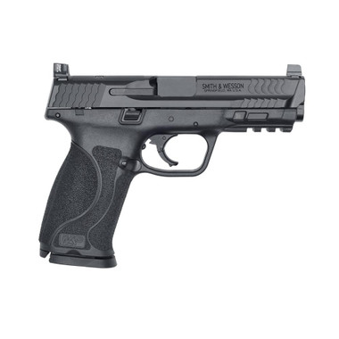 Smith & Wesson M&P9 M2.0 Full Size LE Handgun 9mm Luger 17rd Magazine 4.25" Barrel Black Optic Ready Night Sights MS NTS USED