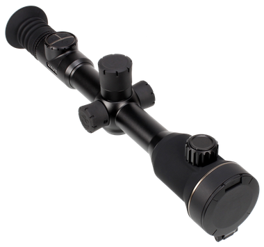 Wave WTS105 Atris 650Thermal Black 3x50mm Illuminated Multi Reticle, Digital Zoom 15x Rapid/Smooth, 640x512, 12 Microns, 50 Hz Resolution