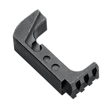Tyrant CNC TD43X48ESTEELBLACKExtended Magazine Release Glock 43x/48 Black Aluminum/Steel