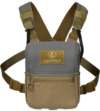 Leupold 185628 Enclosed Binocular Harness Magnetic Tan/Gray