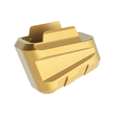 Tyrant CNC TDP320MAGEXGOLDMagazine Extension Fits Sig P320 5rd Gold Aluminum