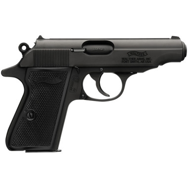 Walther PP Black Pistol 32 ACP 3.9 in. Black 8 rd.