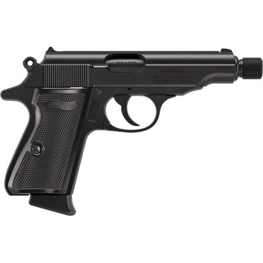 Walther PP SD Pistol 32 ACP 3.9" Black Threaded Barrel 8 rd.
