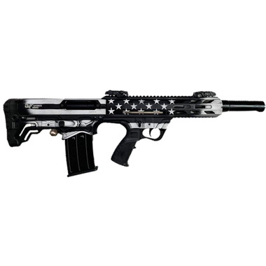 G-Force Arms GFY-1 Bullpup Shotgun 12 ga 18.5 in. USA Black and White5 rd.