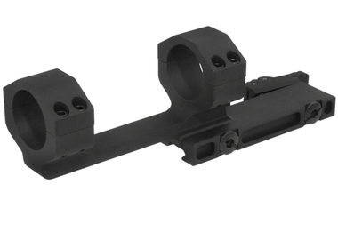 Midwest Industries Quick Detach Aluminum 30mm Scope Mount Extended - Black