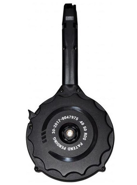 RWB Glock .40 S&W Drum Magazine - 50rd | Fits Glock 22, 23, 27, 35