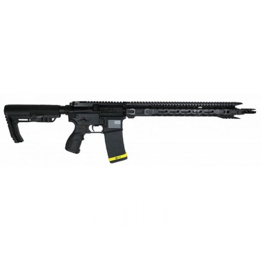 FosTech Tech-15 Guardian AR15 Rifle - Black | 5.56NATO | 16" Barrel | Mach-1 16" M-LOK Rail | MFT Buttstock | Installed Fostech Echo Sport Trigger