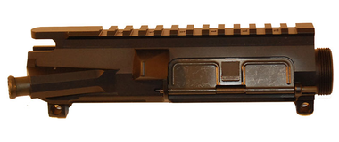 R Guns Complete AR A3 Billet Aluminum Upper Receiver - Black | Fits AR-15, M-16 | Includes Forward Assist & Dust Cover