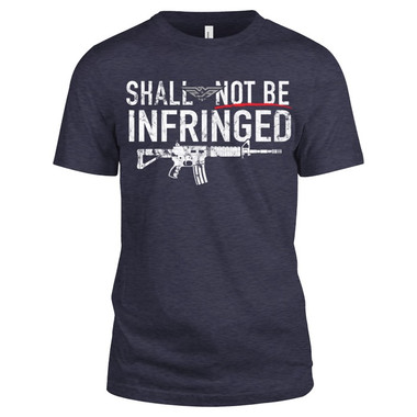 "Shall Not Be Infringed" Front Logo T-Shirt - 2XL