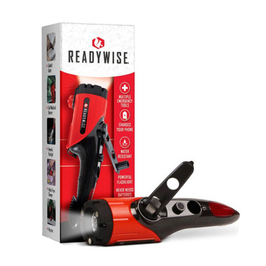 ReadyWise Multi-Functional Survival Flashlight - Red