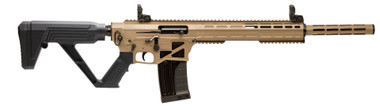 Garaysar Fear-125 Semi-Auto Shotgun - Desert Tan | 12ga | 20" Barrel | Aluminum Handguard