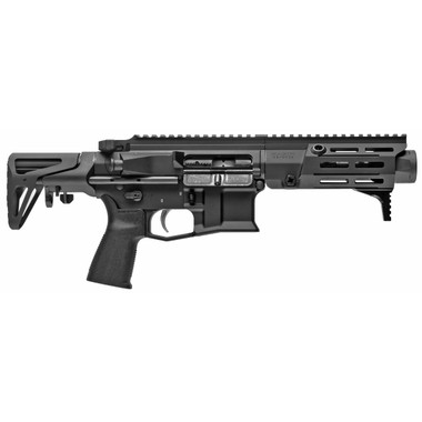 Maxim Defense PDX Aluminum AR SBR - Black | 300BLK | 5.5" Barrel | Hate Brake | SCW Stock