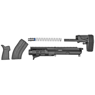 Maxim Defense PDX Complete Upper Kit For AR15 - Black | 7.62x39 | 5.5" Barrel | Hate Brake | SCW PDW Brace