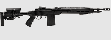 Bula Defense Left Hand XM21 Tactical Law Enforcement Model - Black | .308 Win | 18" Barrel
