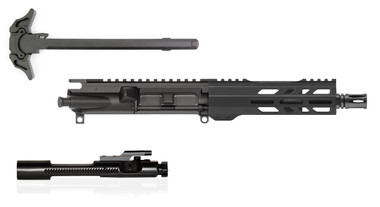 CBC AR15 Upper Assembly - Black | 5.56 NATO | 7.5" Barrel | 7" M-LOK Handguard Bundled w/ Anderson 5.56/300 BLK M16 Bolt carrier Group - Black Nitride & Tactical Superiority Ambi AR Charging Handle