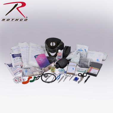 Rothco Military Trauma Kit Contents