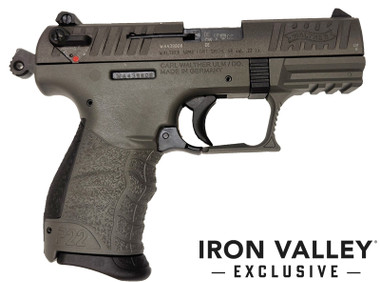 P22Q 22LR Tun Grey Slide /Frame 3.42"BBL 10rd