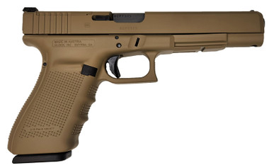 40 GEN4 10MM 6" MOS Adj Sights Coy Tan3/15rd