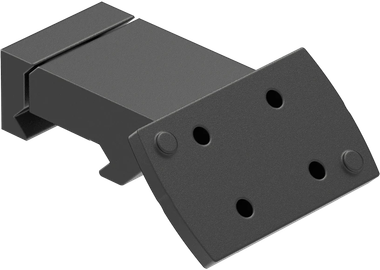 Leupold 173236 DeltaPoint Pro45 Degree Matte Black Aluminum Picatinny Rail Mount 0 MOA