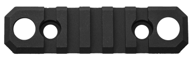 GrovTec US Inc GTSW241 3.1 Inch 5 Slot with Push Button Bases M-LokBlack Anodized