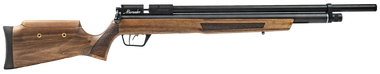 Benjamin BP2564W MarauderPCP 25 Pellet 8rd Black Rec/Barrel Hardwood Fixed with Adjustable Comb Stock