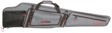 Allen 94948 Gear-Fit Dakota 48" Rifle Case Gray w/Red Accents, Padding& Organizer Pocket for Scoped Rifle