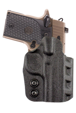 DeSantis Gunhide D94KA8JZ0 CazzutoOWB Black Kydex Paddle Fits Sig P365/XL/SAS Right Hand