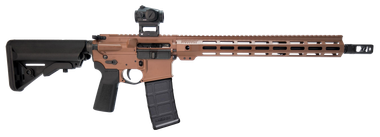Bushmaster 0010006H212 Bravo Zulu5.56 NATO 30rd 16" Salt Bath Nitride 7075 Aluminum Alloy Receiver H Series Cerakote Grip