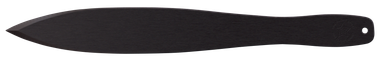 Cold Steel CS80STK14Z Pro Flight Sport 9.25" Fixed Plain Black 1055 Carbon Steel Blade, 4.75" Black 1055 Carbon Steel Handle