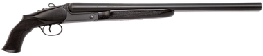 Chiappa Firearms 930385 50012 Gauge Break Open 2 20" Black Side By Side Barrel, Black Receiver, Black Wood Stock, Includes Pistol Grip