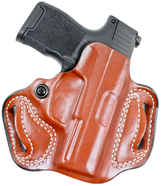 DeSantis Gunhide 086TA9YZ0 Mini SlideOWB Tan Sig Sauer P365 w/Red Dot Right Hand