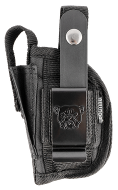 Bulldog FSN19SC ExtremeOWB Black Nylon Belt Loop/Clip Fits S&W Bodyguard Fits 2" Barrel Ambidextrous