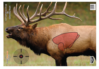 Birchwood Casey 35404 PregameElk Paper Target 16.50" x 24" 3 Per Pkg